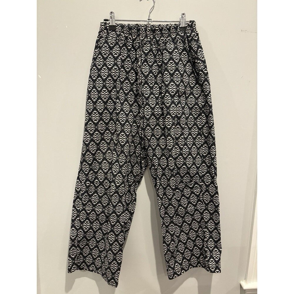 Amici by Baci Lagenlook Trousers Geometric Pattern Relaxed Fit, Size S